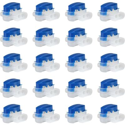 PELTOR Lot De 20 Connecteurs De Câble Remplis Des Résines Pour Robot Tondeuse Automower-rapanda - Publicité PELTOR Lot De 20 Connecteurs De Câble Remplis Des Résines Pour Robot Tondeuse Automower-rapanda - Publicité