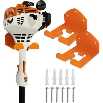 Ackerman– Crochet De Support De Tondeuse À Gazon – Lot De 2 Supports En Métal – Rangement Mural Pour Outils Électriques – Solution D'Organisation Efficace - Publicité Ackerman– Crochet De Support De Tondeuse À Gazon – Lot De 2 Supports En Métal – Rangement Mural Pour Outils Électriques – Solution D'Organisation Efficace - Publicité
