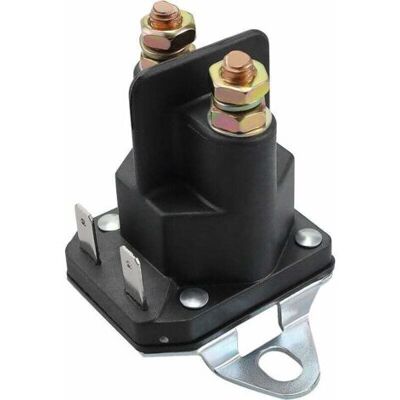 SANS MARQUE Relais Solénoïde De Démarreur 12 V Contacteur 4 Broches 12 Volts 762-1261-211-51, Adapté Pour Tondeuse À Gazon, Motoneige, Voiturette De Golf Et Tracteur À Gazon, Etc. Publicité SANS MARQUE Relais Solénoïde De Démarreur 12 V Contacteur 4 Broches 12 Volts 762-1261-211-51, Adapté Pour Tondeuse À Gazon, Motoneige, Voiturette De Golf Et Tracteur À Gazon, Etc. Publicité