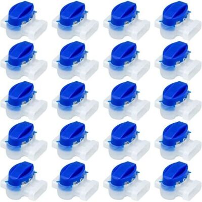 SCORPIO 20 Pcs Connecteurs De Câble Remplis Des Résines, Raccord De Câble Étanche Borne À 3 Fils De Connexion Pour Robot Tondeuse Automower - Publicité SCORPIO 20 Pcs Connecteurs De Câble Remplis Des Résines, Raccord De Câble Étanche Borne À 3 Fils De Connexion Pour Robot Tondeuse Automower - Publicité