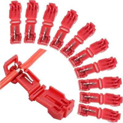 Melissa Lot De 10 Bornes De Raccordement Pour Tondeuse Robot Husqvarna Automower, Worx, Bosch, Gardena - Connecteur Rapide - Publicité Melissa Lot De 10 Bornes De Raccordement Pour Tondeuse Robot Husqvarna Automower, Worx, Bosch, Gardena - Connecteur Rapide - Publicité