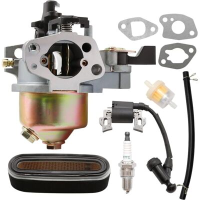 ACKERMAN Carburateur De Rechange Pour Honda Gxv120 Gxv140 Gxv160 Hr194 Hr195 Hr214 Hra214 Hr215 Hr216 17210-ze6-505 Carburateur Avec Filtre À Air Pour Tondeuse À Gazon Remplace 16100-ze7-w21 - Publicité ACKERMAN Carburateur De Rechange Pour Honda Gxv120 Gxv140 Gxv160 Hr194 Hr195 Hr214 Hra214 Hr215 Hr216 17210-ze6-505 Carburateur Avec Filtre À Air Pour Tondeuse À Gazon Remplace 16100-ze7-w21 - Publicité