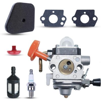 ACKERMAN Carburateur Fs90 Pour Stihl Fs90 Fs90 R Fs87 Fs87r Fs100 Fs110 Fs110r Pour Tondeuse À Gazon Série Fs Fc Km Avec Bougie D'Allumage Filtre À Air Filtre À Huile - Publicité ACKERMAN Carburateur Fs90 Pour Stihl Fs90 Fs90 R Fs87 Fs87r Fs100 Fs110 Fs110r Pour Tondeuse À Gazon Série Fs Fc Km Avec Bougie D'Allumage Filtre À Air Filtre À Huile - Publicité