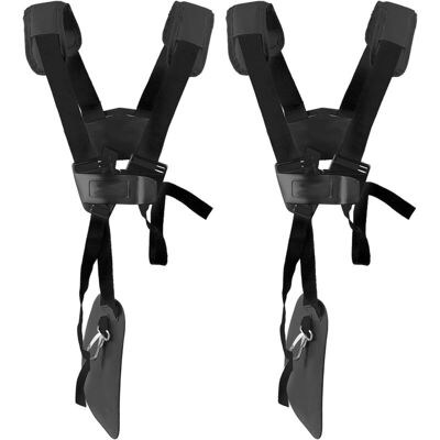MOXIE 2 Sangles D'Épaule Réglables Inclus -harnais Pour Débroussailleuse Pour Tondeuse À Gazon Avec Ceinture En Nylon, Pourjardinage Ou Débroussailleuse Pour Débroussailleuse Km, Stihl Fs (noir) - Publicité MOXIE 2 Sangles D'Épaule Réglables Inclus -harnais Pour Débroussailleuse Pour Tondeuse À Gazon Avec Ceinture En Nylon, Pourjardinage Ou Débroussailleuse Pour Débroussailleuse Km, Stihl Fs (noir) - Publicité