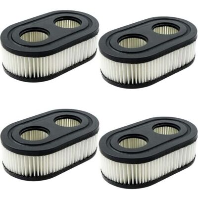 ABYSSE 4 Piece Lawn Mower Filter Briggs Stratton Replace - Filtre À Air Moteur De Tondeuse À Gazon Remplace 798452 593260 5432k - Publicité ABYSSE 4 Piece Lawn Mower Filter Briggs Stratton Replace - Filtre À Air Moteur De Tondeuse À Gazon Remplace 798452 593260 5432k - Publicité
