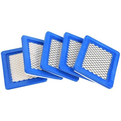 OEM Filtre À Air De Rechange Pack De 5 Filtres À Air De Remplacement De Qualité Supérieure Pour Briggs Stratton 491588 491588s 399959 Tondeuse À Gazon Poussée Et Filtre À Air Pour Tracteur - Publicité OEM Filtre À Air De Rechange Pack De 5 Filtres À Air De Remplacement De Qualité Supérieure Pour Briggs Stratton 491588 491588s 399959 Tondeuse À Gazon Poussée Et Filtre À Air Pour Tracteur - Publicité