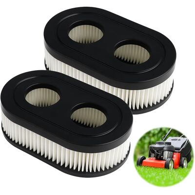 GRASSLIN 2 Pcs Filtre À Air, Compatible 798452 593260, Dimensions 111x66x35mm, Moteur Thermique, Tondeuse À Gazon - Publicité GRASSLIN 2 Pcs Filtre À Air, Compatible 798452 593260, Dimensions 111x66x35mm, Moteur Thermique, Tondeuse À Gazon - Publicité