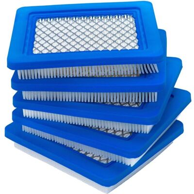 Vision Lot De 5 Filtres À Air 491588s, Compatibles Avec Les Modèles Briggs & Stratton 491588, Toro 20332, Craftsman 3364, Et Les Purificateurs D'Air Haut De Gamme Pour Tondeuses À Gazon. Publicité Vision Lot De 5 Filtres À Air 491588s, Compatibles Avec Les Modèles Briggs & Stratton 491588, Toro 20332, Craftsman 3364, Et Les Purificateurs D'Air Haut De Gamme Pour Tondeuses À Gazon. Publicité