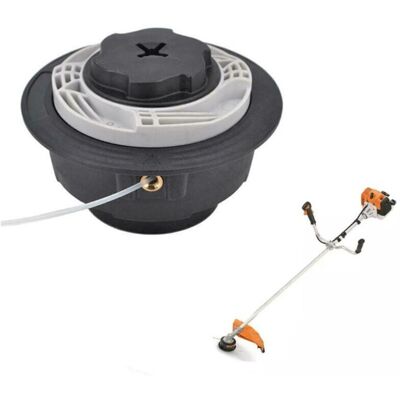 Scotch Tête De Coupe À Double Ligne C6-2 Tête De Coupe Pour Stihl Autocut Accessoires De Tondeuse À Gazon De Remplacement - Publicité Scotch Tête De Coupe À Double Ligne C6-2 Tête De Coupe Pour Stihl Autocut Accessoires De Tondeuse À Gazon De Remplacement - Publicité