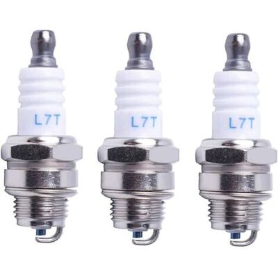 ABYSSE Bougie D'Allumage L7t Tronçonneuse Tondeuse À Gazon Petit Moteur Accessoire Pièces Compatible Avec Hus-qvarna Rep Ngk Bpmr7a 4626 Equivalence Rcj6y Champion Bosch Wsr6f,pack De 3 - Publicité ABYSSE Bougie D'Allumage L7t Tronçonneuse Tondeuse À Gazon Petit Moteur Accessoire Pièces Compatible Avec Hus-qvarna Rep Ngk Bpmr7a 4626 Equivalence Rcj6y Champion Bosch Wsr6f,pack De 3 - Publicité