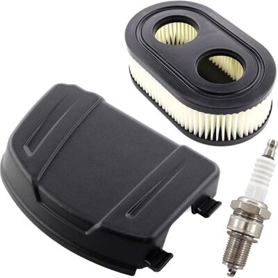 Vision Couvercle De Filtre À Air 594106, Filtre À Air Pour Tondeuse À Gazon, Bougie D'Allumage F6tc, Compatible Avec Les Petits Modèles Verticaux Briggs & Stratton 625e, 625exi, 650exi, 675exi - Publicité Vision Couvercle De Filtre À Air 594106, Filtre À Air Pour Tondeuse À Gazon, Bougie D'Allumage F6tc, Compatible Avec Les Petits Modèles Verticaux Briggs & Stratton 625e, 625exi, 650exi, 675exi - Publicité