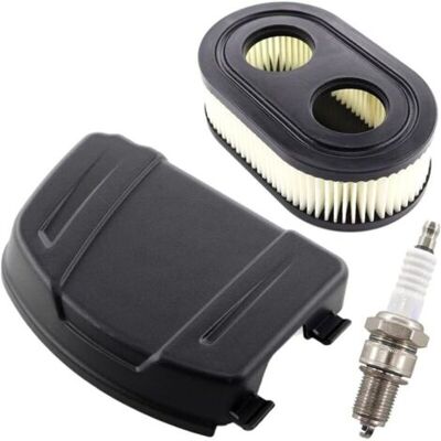 BARKBUSTERS Couvercle De Filtre À Air 594106, Filtre À Air Pour Tondeuse À Gazon, Bougie D'Allumage F6tc, Compatible Avec Les Petits Modèles Verticaux Briggs & Stratton 625e, 625exi, 650exi, 675exi - Publicité BARKBUSTERS Couvercle De Filtre À Air 594106, Filtre À Air Pour Tondeuse À Gazon, Bougie D'Allumage F6tc, Compatible Avec Les Petits Modèles Verticaux Briggs & Stratton 625e, 625exi, 650exi, 675exi - Publicité