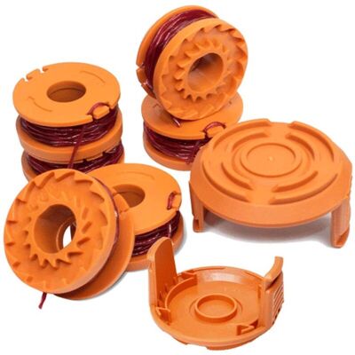 BRINSEA Bobine De Rechange Pour Tondeuses À Gazon Wg163 Wg155 Wg180, Compatible Avec Worx Wa0010/wa6531, Couvercle D'Alimentation Automatique Pour Cordon De Désherbage, Cordon De Tondeuse À Gazon Sans Fil Ton - Publicité BRINSEA Bobine De Rechange Pour Tondeuses À Gazon Wg163 Wg155 Wg180, Compatible Avec Worx Wa0010/wa6531, Couvercle D'Alimentation Automatique Pour Cordon De Désherbage, Cordon De Tondeuse À Gazon Sans Fil Ton - Publicité