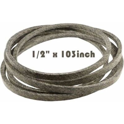 ABYSSE Courroie Trapézoïdale Pour Tondeuse 1/2x103 Pouces – Fibre De Para-aramide – Remplace Gx20072, Gy20570, 754-04219, 954-04219 - Publicité ABYSSE Courroie Trapézoïdale Pour Tondeuse 1/2x103 Pouces – Fibre De Para-aramide – Remplace Gx20072, Gy20570, 754-04219, 954-04219 - Publicité