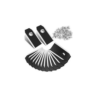 SANS MARQUE 30x Lame De Rechange En Carbon Pour Tous Les Husqvarna Automower/gardena/yardforce - Lame Robot Tondeuse Pour Husqvarna 305, 308, 310, 315, 320, 420, Etc. - Avec Vis - Publicité SANS MARQUE 30x Lame De Rechange En Carbon Pour Tous Les Husqvarna Automower/gardena/yardforce - Lame Robot Tondeuse Pour Husqvarna 305, 308, 310, 315, 320, 420, Etc. - Avec Vis - Publicité
