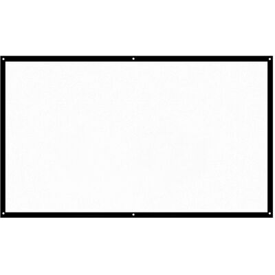 OEM Écran De Projection Portable H70 70'' Hd 16:9 En Dacron Blanc, Diagonale De 70 Pouces, Pliable, Pour Home Cinéma, Projection Murale Intérieure Et Extérieure. Publicité OEM Écran De Projection Portable H70 70'' Hd 16:9 En Dacron Blanc, Diagonale De 70 Pouces, Pliable, Pour Home Cinéma, Projection Murale Intérieure Et Extérieure. Publicité
