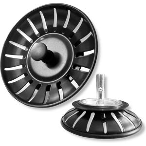 OEM 2 Pièces Crépine D'Évier De Cuisine, Filtre Évier Cuisine, 304 Bouchon Evier Cuisine Inoxydable,bonde À Panier Filtre Evier, Panier À Tamis Pour Évier,pour Cuisine Et Salle De Bain Diamètre(noir 78mm) - Publicité OEM 2 Pièces Crépine D'Évier De Cuisine, Filtre Évier Cuisine, 304 Bouchon Evier Cuisine Inoxydable,bonde À Panier Filtre Evier, Panier À Tamis Pour Évier,pour Cuisine Et Salle De Bain Diamètre(noir 78mm) - Publicité