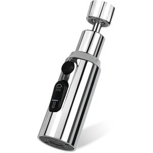 Yuanhao Mitigeur de cuisine avec douchette extractible - Robinet d'évier de cuisine noir à poignée unique Yuanhao Mitigeur de cuisine avec douchette extractible - Robinet d'évier de cuisine noir à poignée unique