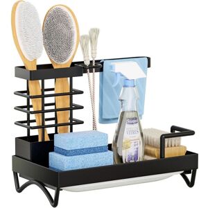 DPZO Porte Eponge Evier Noir, Organisateur Lavabo, Cuisine Support Eponge Evier, Porte Torchon Évier Cuisine, Eponge Rangement Organisation Cuisine, Y Compris Amovible Bac De Vidange (noir) - Publicité DPZO Porte Eponge Evier Noir, Organisateur Lavabo, Cuisine Support Eponge Evier, Porte Torchon Évier Cuisine, Eponge Rangement Organisation Cuisine, Y Compris Amovible Bac De Vidange (noir) - Publicité