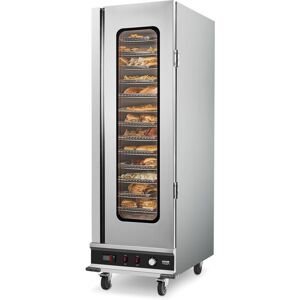 Vevor Armoire Chauffante A 16 Niveaux, Etuve Traiteur Avec Bac A Eau, Chauffe Assiettes Avec Porte Simple En Verre Et Etageres Reglables, En Acier Inoxydable, Pour Pizza Poulet Restaurant Cantine - Publicité Vevor Armoire Chauffante A 16 Niveaux, Etuve Traiteur Avec Bac A Eau, Chauffe Assiettes Avec Porte Simple En Verre Et Etageres Reglables, En Acier Inoxydable, Pour Pizza Poulet Restaurant Cantine - Publicité