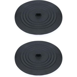 Zvd - Lot De 2 Bouchons De Vidange En Silicone, Bouchons D'Évier, Bouchon Baignoire, 15 Cm, Pour Évier De Cuisine, Baignoire, Noir - Publicité Zvd - Lot De 2 Bouchons De Vidange En Silicone, Bouchons D'Évier, Bouchon Baignoire, 15 Cm, Pour Évier De Cuisine, Baignoire, Noir - Publicité