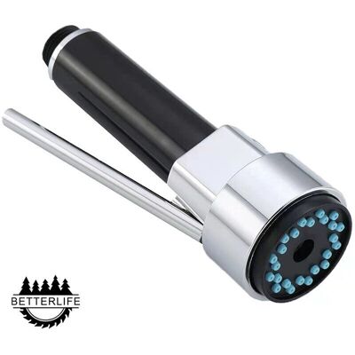BRINSEA Douchette Robinet Cuisine Laiton Douchette Evier Cuisine Rétractable Mitigeur Douchette Remplacement Pour Robinet Douchette Extensible, Chromé, G1/2", Betterlife - Publicité BRINSEA Douchette Robinet Cuisine Laiton Douchette Evier Cuisine Rétractable Mitigeur Douchette Remplacement Pour Robinet Douchette Extensible, Chromé, G1/2", Betterlife - Publicité