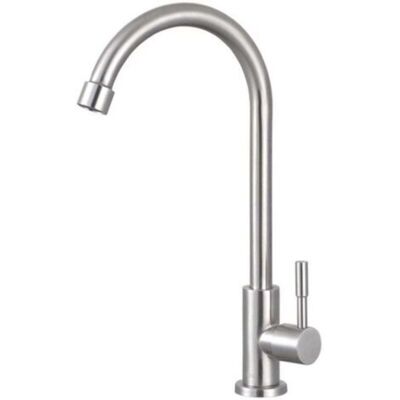 SANS MARQUE Robinet De Cuisine Froide Simple En Acier Inoxydable Lavabo Évier De Buanderie Évier Purificateur D'Eau Robinet - Publicité SANS MARQUE Robinet De Cuisine Froide Simple En Acier Inoxydable Lavabo Évier De Buanderie Évier Purificateur D'Eau Robinet - Publicité