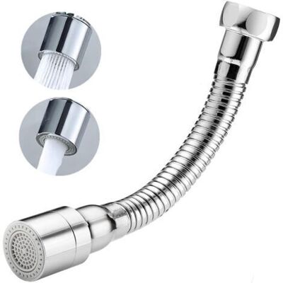 SCORPIO Embout Robinet Cuisine 2 Modes,rallonge 14 Cm Pivotante 360°,aérateur Brise-jet Flexible,adaptateur Robinet Universel Pour Évier Cuisine Ou Lavabo - Publicité SCORPIO Embout Robinet Cuisine 2 Modes,rallonge 14 Cm Pivotante 360°,aérateur Brise-jet Flexible,adaptateur Robinet Universel Pour Évier Cuisine Ou Lavabo - Publicité