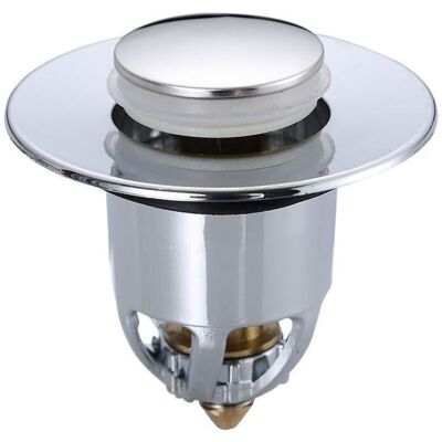 URSUS Bonde De Lavabo Pop-up,bouchon Lavabo Universel Acier Inoxydable Cuivre Flitre De Vidange Anti-bloqué Popup Avec Bonde Et 2 Joints Pour Évier Cuisine Salle Bain Bouchon - Publicité URSUS Bonde De Lavabo Pop-up,bouchon Lavabo Universel Acier Inoxydable Cuivre Flitre De Vidange Anti-bloqué Popup Avec Bonde Et 2 Joints Pour Évier Cuisine Salle Bain Bouchon - Publicité