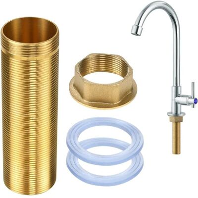 Ackerman– Kit De Réparation De Robinet Laiton – Raccord Fileté M32-100mm – Installation Facile Avec Joints En Caoutchouc – Pour Robinets D'Évier - Publicité Ackerman– Kit De Réparation De Robinet Laiton – Raccord Fileté M32-100mm – Installation Facile Avec Joints En Caoutchouc – Pour Robinets D'Évier - Publicité