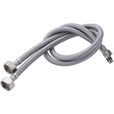 Scotch Tuyau Robinet Arrivée Eau Chaude Froide Connexion Lavabo Évier Cuisine Flexible Supérieur Acier Inoxydable 304 Deux Pièces - Publicité Scotch Tuyau Robinet Arrivée Eau Chaude Froide Connexion Lavabo Évier Cuisine Flexible Supérieur Acier Inoxydable 304 Deux Pièces - Publicité