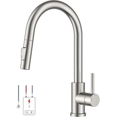 OEM Robinet Cuisine, Mitigeur Cuisine Douchette, Pivotant À 360° D'Évier À Arc Élevé Pulvérisateur Escamotable 2 Modes, Acier Inoxydable - Publicité OEM Robinet Cuisine, Mitigeur Cuisine Douchette, Pivotant À 360° D'Évier À Arc Élevé Pulvérisateur Escamotable 2 Modes, Acier Inoxydable - Publicité