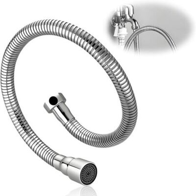 SCORPIO Rallonge Robinet Cuisine, Extension De Robinet Cuisine À 360° Avec Bec Flexible Avec 20cm, Aérateur Robinet Cuisine, Douchette Évier Multifonctionnelle - Publicité SCORPIO Rallonge Robinet Cuisine, Extension De Robinet Cuisine À 360° Avec Bec Flexible Avec 20cm, Aérateur Robinet Cuisine, Douchette Évier Multifonctionnelle - Publicité