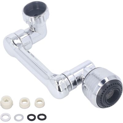 MOXIE Extension De Robinet Pivotant À 1080 Degrés, Extension De Filtre D'Évier Abs Pour Salle De Bains, Fixation De Lavage Du Visage D'Évier - Publicité MOXIE Extension De Robinet Pivotant À 1080 Degrés, Extension De Filtre D'Évier Abs Pour Salle De Bains, Fixation De Lavage Du Visage D'Évier - Publicité