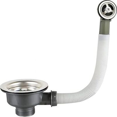 Zanussi Bonde D'Évier Avec Trop Plein Panier Inox 114 Mm 1½", Acier Inoxydable + Abs, Bonde + Panier - Publicité Zanussi Bonde D'Évier Avec Trop Plein Panier Inox 114 Mm 1½", Acier Inoxydable + Abs, Bonde + Panier - Publicité