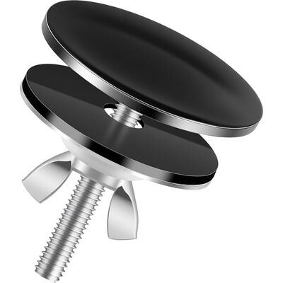 Vision Cache-trou D'Évier De Cuisine De 5,1 Cm, Couvercle En Métal Noir En Acier Inoxydable Pour Comptoir, Bouchon De Trou De Robinet Pour La Prévention Des Fuites - Publicité Vision Cache-trou D'Évier De Cuisine De 5,1 Cm, Couvercle En Métal Noir En Acier Inoxydable Pour Comptoir, Bouchon De Trou De Robinet Pour La Prévention Des Fuites - Publicité