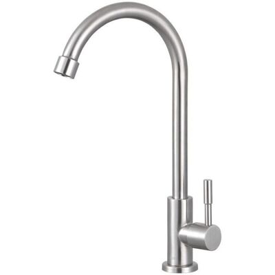 URSUS Robinet De Cuisine Froide Simple En Acier Inoxydable Lavabo Évier De Buanderie Évier Purificateur D'Eau Robinet - Publicité URSUS Robinet De Cuisine Froide Simple En Acier Inoxydable Lavabo Évier De Buanderie Évier Purificateur D'Eau Robinet - Publicité
