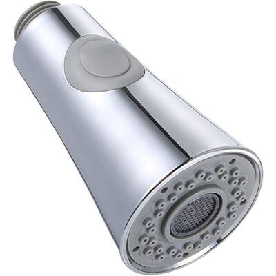 URSUS Tête De Robinet D'Évier De Cuisine Tête De Pulvérisation Extractible À 2 Fonctions Avec Pièces De Rechange Pour Clapet Anti-retour Connexions G1/2 Chrome Poli - Publicité URSUS Tête De Robinet D'Évier De Cuisine Tête De Pulvérisation Extractible À 2 Fonctions Avec Pièces De Rechange Pour Clapet Anti-retour Connexions G1/2 Chrome Poli - Publicité