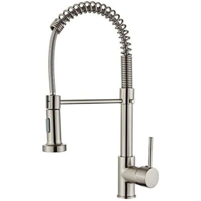 SANS MARQUE Robinet De Cuisine Robinet Mitigeur De Cuisine Spring 1 Trou Douchette Extractible, Bec Pivotant À 360° Robinet De Cuisine Robinet Mitigeur De Cuisine - Publicité SANS MARQUE Robinet De Cuisine Robinet Mitigeur De Cuisine Spring 1 Trou Douchette Extractible, Bec Pivotant À 360° Robinet De Cuisine Robinet Mitigeur De Cuisine - Publicité