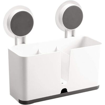 BRINSEA Rangement De Cuisine Porte-couverts Évier Organisateur Égouttoir Support Suspendu Porte-ustensiles Avec 2 Ventouses - Publicité BRINSEA Rangement De Cuisine Porte-couverts Évier Organisateur Égouttoir Support Suspendu Porte-ustensiles Avec 2 Ventouses - Publicité