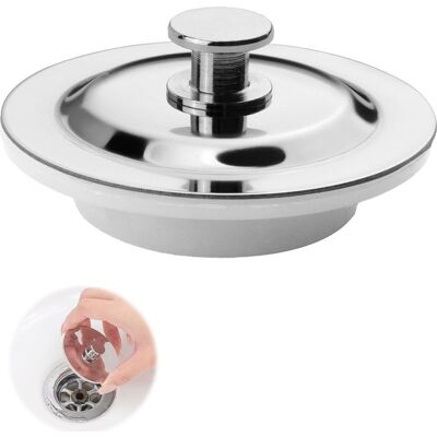 Vision Bouchon De Baignoire Universel, Durable Et Résistant À La Corrosion, Pour Bonde De 42 À 44 Mm, En Acier Inoxydable, Pour Baignoire/évier/cuisine. Publicité Vision Bouchon De Baignoire Universel, Durable Et Résistant À La Corrosion, Pour Bonde De 42 À 44 Mm, En Acier Inoxydable, Pour Baignoire/évier/cuisine. Publicité
