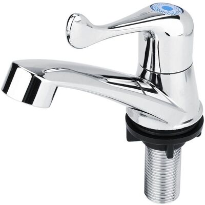 MOXIE Robinet D'Eau Froide Simple En Plastique Abs, Accessoires D'Évier De Cuisine Et Lavabo De Salle De Bains (queue G1/2) - Publicité MOXIE Robinet D'Eau Froide Simple En Plastique Abs, Accessoires D'Évier De Cuisine Et Lavabo De Salle De Bains (queue G1/2) - Publicité