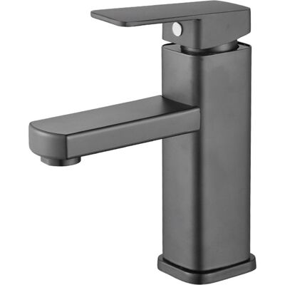 HEAT Robinet D'Évier De Cuisine Carré En Plastique Noir Avec Eau Chaude Et Froide Pour Salle De Bain, Cuisine Ou Hôtel - Publicité HEAT Robinet D'Évier De Cuisine Carré En Plastique Noir Avec Eau Chaude Et Froide Pour Salle De Bain, Cuisine Ou Hôtel - Publicité