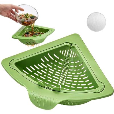 NONAME Crépine D'Évier Suspendue, Panier Crépine D'Évier, Crépine De Robinet Suspendue Avec Bouton (vert) - Publicité NONAME Crépine D'Évier Suspendue, Panier Crépine D'Évier, Crépine De Robinet Suspendue Avec Bouton (vert) - Publicité