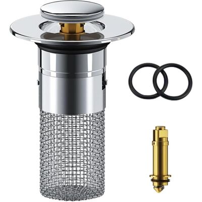 Vision Tigrezy Filtre Evier Cuisine,new Tamis Cuisine,filtre Evier,bonde Lavabo Universel, Bouchon De Lavabo Pop-up, Flitre De Vidange Anti-blocage Avec Panier-filtre Amovible (1 Pcs) - Publicité Vision Tigrezy Filtre Evier Cuisine,new Tamis Cuisine,filtre Evier,bonde Lavabo Universel, Bouchon De Lavabo Pop-up, Flitre De Vidange Anti-blocage Avec Panier-filtre Amovible (1 Pcs) - Publicité