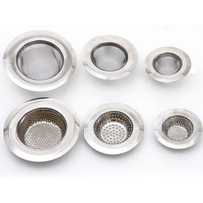 BRINSEA Acier Inoxydable Évier Filtre Maille Cuisine Fournitures Métal Laitier Entonnoir Outil Égout Drain Anti-blocage Sol Drain - Publicité BRINSEA Acier Inoxydable Évier Filtre Maille Cuisine Fournitures Métal Laitier Entonnoir Outil Égout Drain Anti-blocage Sol Drain - Publicité