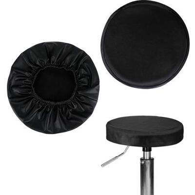 Zanussi (34 Cm De Diamètre) Ensemble De 2 Housses De Tabouret De Bar Rondes En Similicuir Imperméables Pour Bar, Cuisine, Restaurant - Publicité Zanussi (34 Cm De Diamètre) Ensemble De 2 Housses De Tabouret De Bar Rondes En Similicuir Imperméables Pour Bar, Cuisine, Restaurant - Publicité