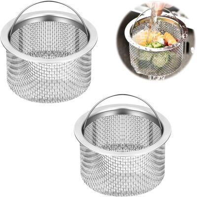 Scotch Aiperq Filtre Évier Cuisine, Grille Evier Inoxydable Crépine, Universel Crépine D'Évier Avec Poignée Pour Cuisine, Salle De Bain, 2 Pièce - Publicité Scotch Aiperq Filtre Évier Cuisine, Grille Evier Inoxydable Crépine, Universel Crépine D'Évier Avec Poignée Pour Cuisine, Salle De Bain, 2 Pièce - Publicité