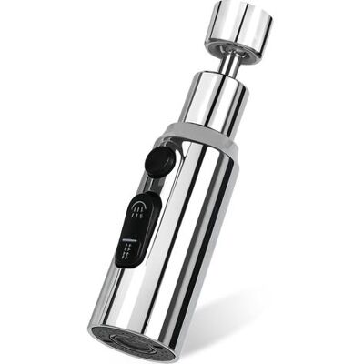 Zanussi Argent, Aérateur De Robinet 3 Modes Rotatif 360° Tête Douchette Evier Cuisine Brise Jet Robinet Cuisine D'Eau Pour Robinet Embout Robinet Cuisine Adaptateur Mousseur Robinet - Publicité Zanussi Argent, Aérateur De Robinet 3 Modes Rotatif 360° Tête Douchette Evier Cuisine Brise Jet Robinet Cuisine D'Eau Pour Robinet Embout Robinet Cuisine Adaptateur Mousseur Robinet - Publicité