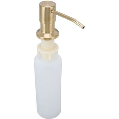 Melissa Distributeur De Savon Pour Évier En Acier Inoxydable 304 De Cuisine, Distributeur De Savon Rotatif À 360 ° Intégré, Distributeur De Liquide Vaisselle - Publicité Melissa Distributeur De Savon Pour Évier En Acier Inoxydable 304 De Cuisine, Distributeur De Savon Rotatif À 360 ° Intégré, Distributeur De Liquide Vaisselle - Publicité